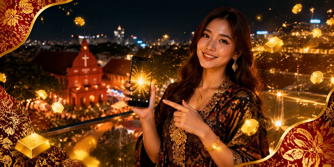 Aplikasi kasino mudah alih glc300 dengan reka bentuk batik Melaka