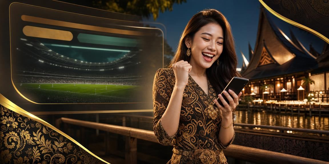 Skrin kasino mudah alih bergaya batik Sarawak di glc300